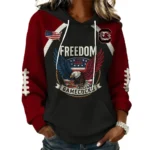 South Carolina Gamecocks x Freedom American Women’s Waffle Pullover Hoodie 2026 Limited