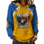 UCLA Bruins x Freedom American Women’s Waffle Pullover Hoodie 2026 Limited