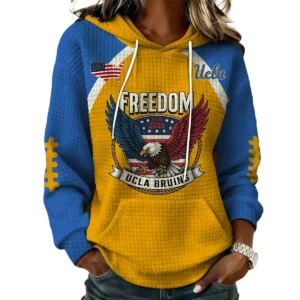 UCLA Bruins x Freedom American Women’s Waffle Pullover Hoodie 2026 Limited