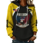Iowa Hawkeyes x Freedom American Women’s Waffle Pullover Hoodie 2026 Limited