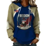 Navy Midshipmen x Freedom American Women’s Waffle Pullover Hoodie 2026 Limited