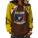 Western Michigan Broncos x Freedom American Women’s Waffle Pullover Hoodie 2026 Limited