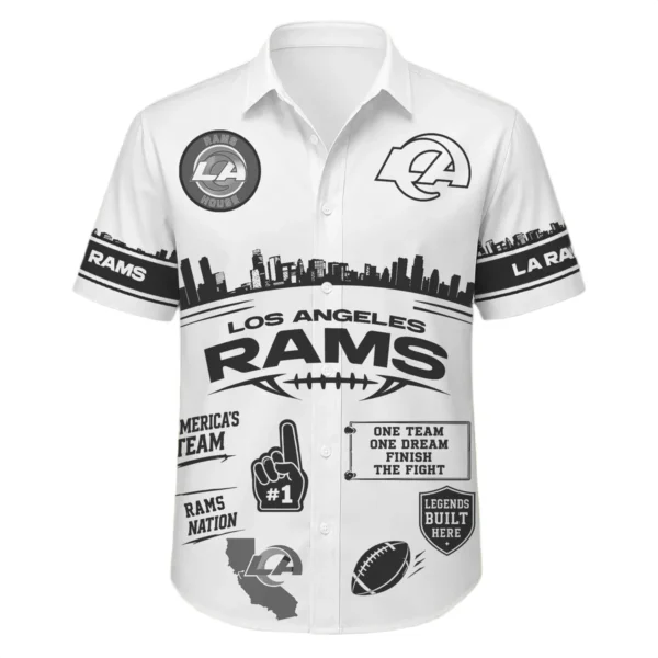 Los Angeles Rams Hawaiian Shirt 2026 Limited Premium Material Options