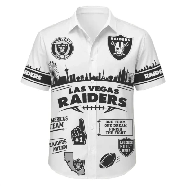 Las Vegas Raiders Hawaiian Shirt 2026 Limited Premium Material Options