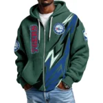 Philadelphia 76ers Men’s Waffle Knit Full Zip-Up Hoodie