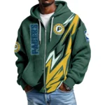 Indiana Pacers Men’s Waffle Knit Full Zip-Up Hoodie