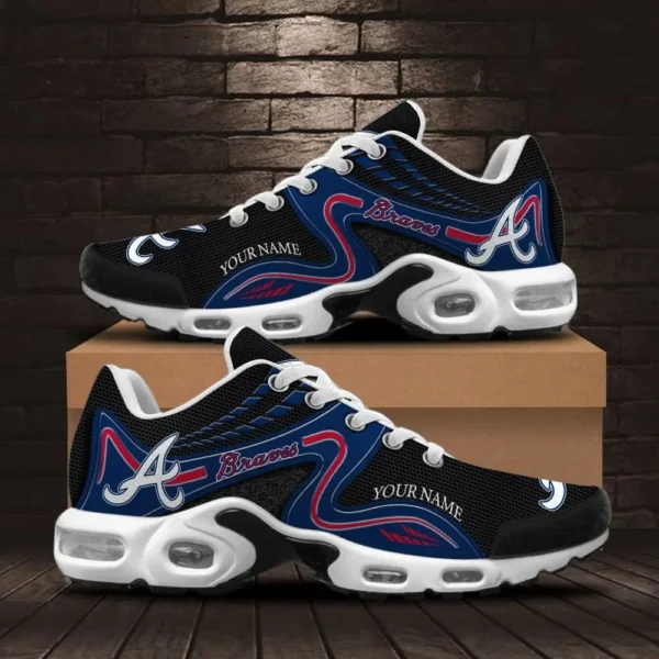 Atlanta Braves Air Max Plus Shoes Sneaker Limited For Men Women Personalize Name