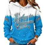 Los Angeles Chargers Women’s Waffle Pullover Hoodie New 2026 Limited