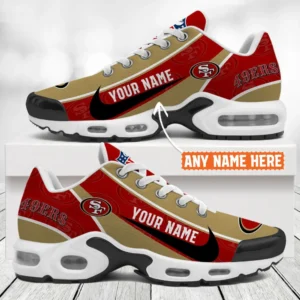 San Francisco 49ers Air Max Plus Shoes Sneaker Limited For Men Women Personalize Name