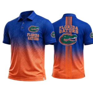 Florida Gators Men’s Button Short Sleeve Polo Bottom Slit 2026 Limited