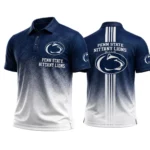 Penn State Nittany Lions Men’s Button Short Sleeve Polo Bottom Slit 2026 Limited