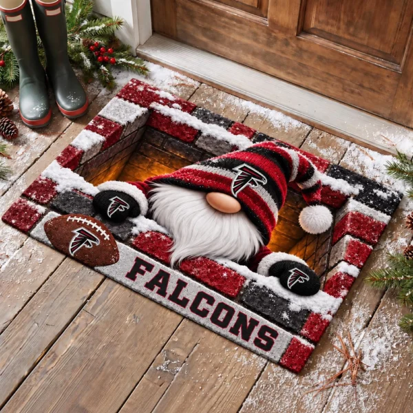 Atlanta Falcons Premium Rubber Backed Coir Doormat Gift For Christmas