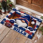 Buffalo Bills Premium Rubber Backed Coir Doormat Gift For Christmas