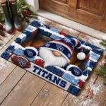Tennessee Titans Premium Rubber Backed Coir Doormat Gift For Christmas