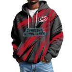 Carolina Hurricanes Men's Waffle Knit Hoodie Quarter Zip 2026 Limited