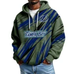 Tampa Bay Lightning Men's Waffle Knit Hoodie Quarter Zip 2026 Limited