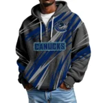 Vancouver Canucks Men's Waffle Knit Hoodie Quarter Zip 2026 Limited