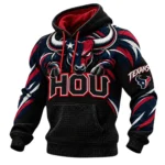 Houston Texans Men's Waffle Knit Pullover Hoodie 2026 Limited