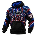 New York Giants Men's Waffle Knit Pullover Hoodie 2026 Limited