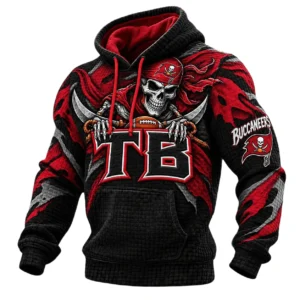 Tampa Bay Buccaneers Men's Waffle Knit Pullover Hoodie 2026 Limited