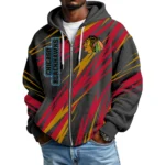 Chicago Blackhawks Men’s Waffle Knit Full Zip-Up Hoodie Limited