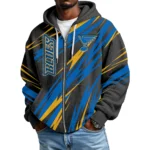 St. Louis Blues Men’s Waffle Knit Full Zip-Up Hoodie Limited