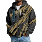 Vegas Golden Knights Men’s Waffle Knit Full Zip-Up Hoodie Limited